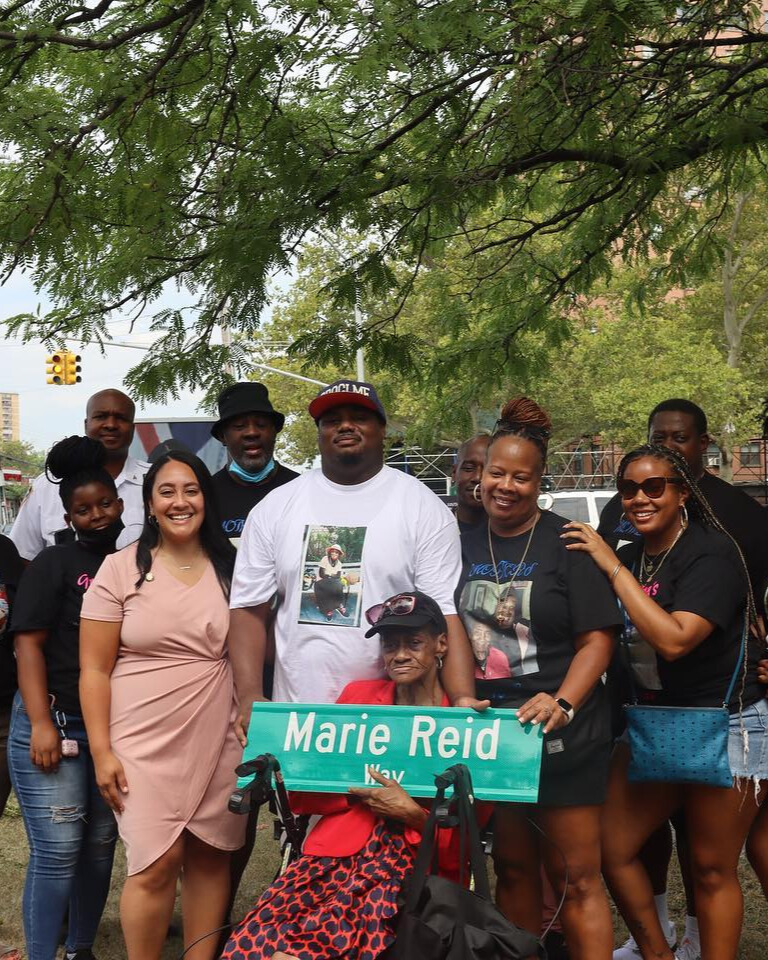 Honoring Marie Reid