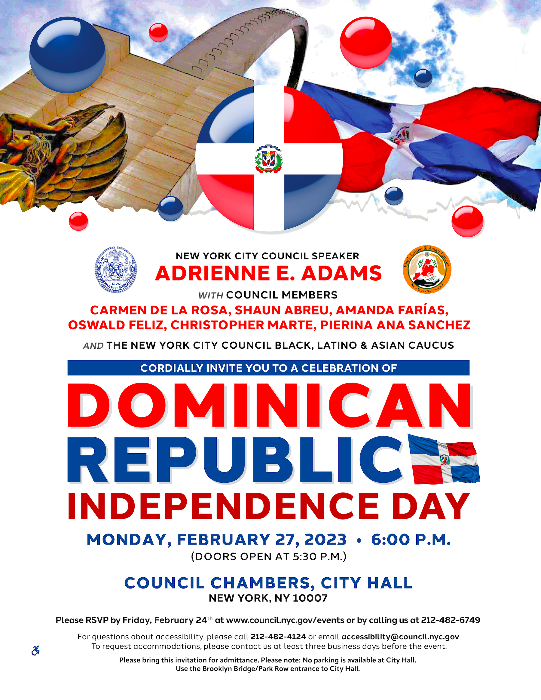 Dominican Independence Celebration 2023 Flyer