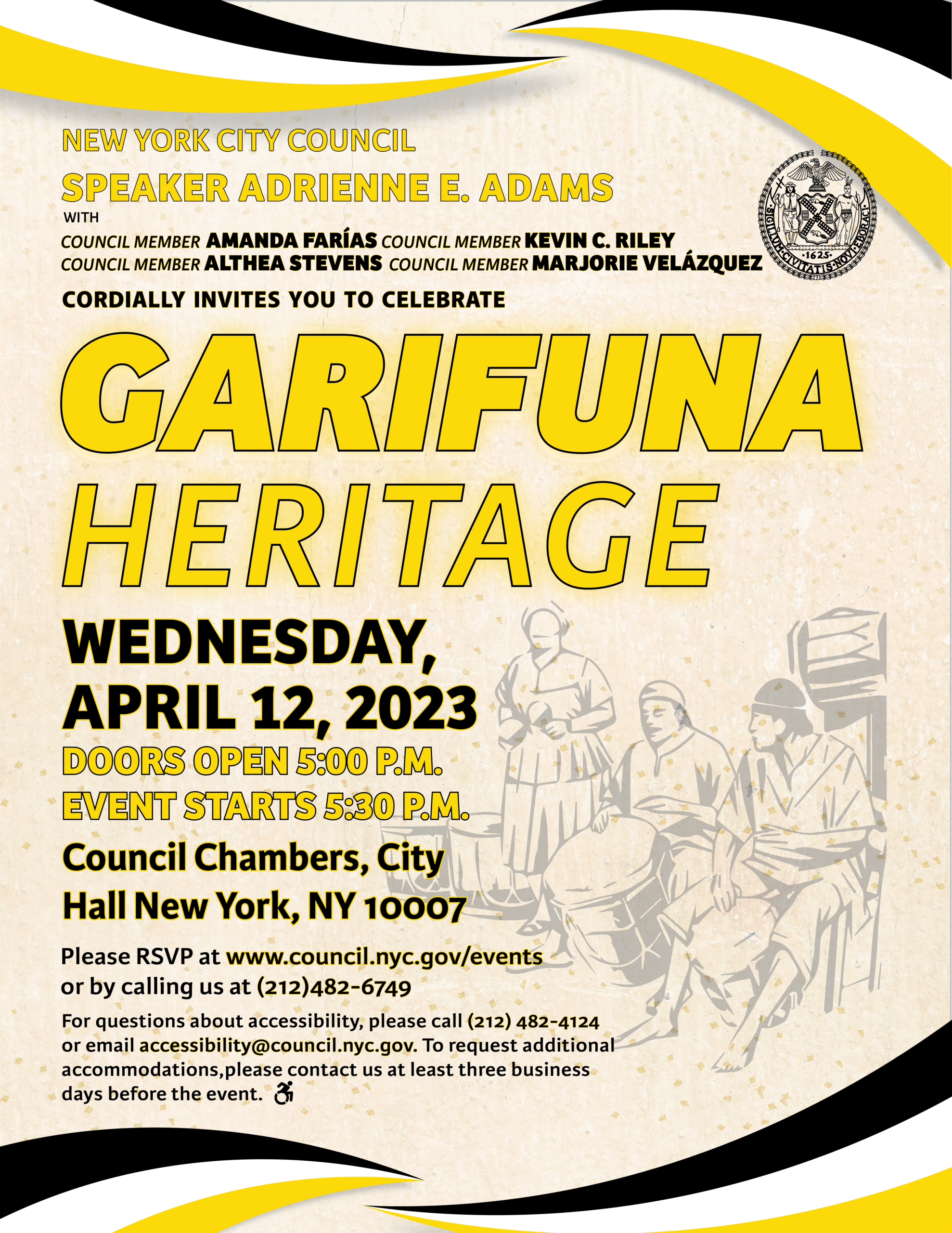 Garifuna Heritage Celebration 2023 Flyer
