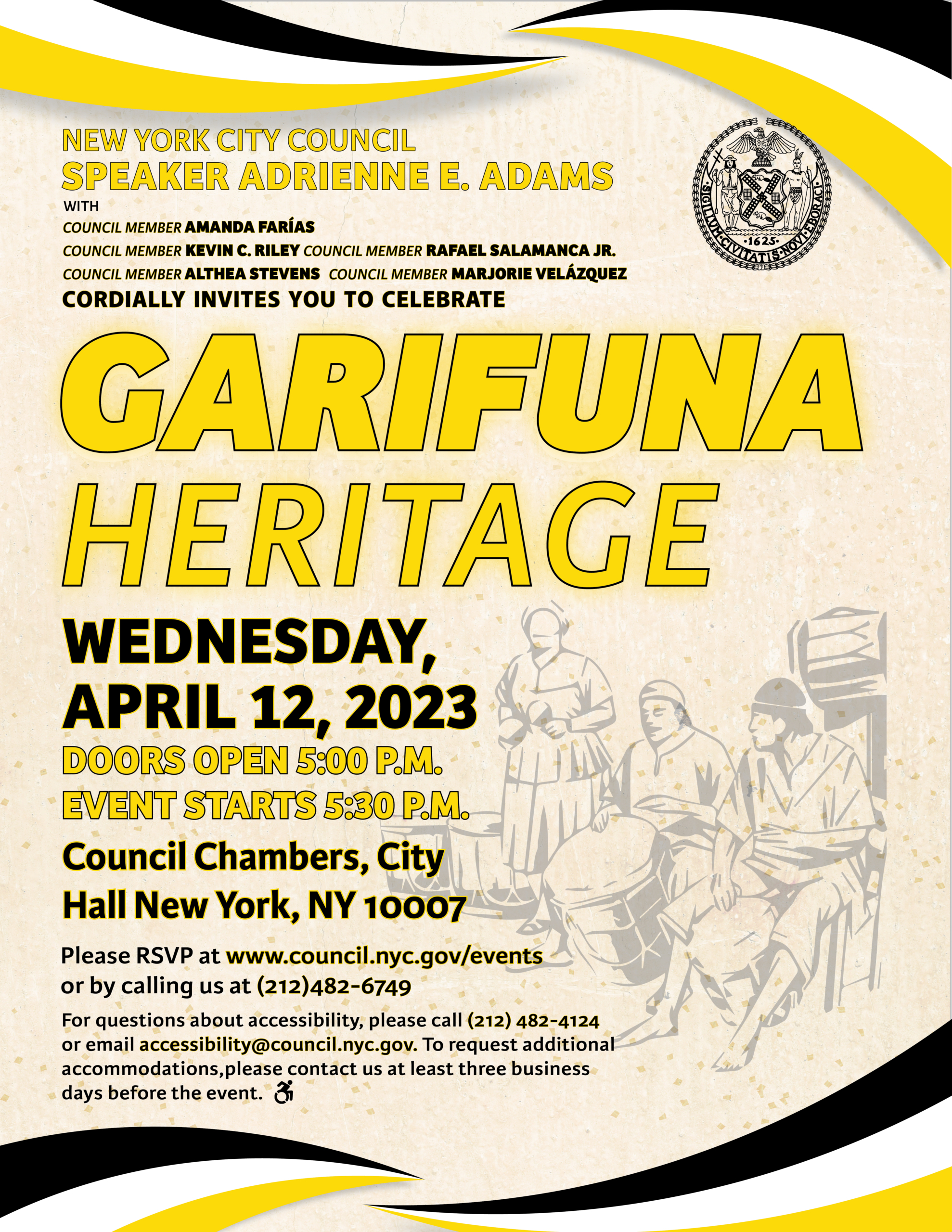 Garifuna Heritage Celebration 2023 Flyer