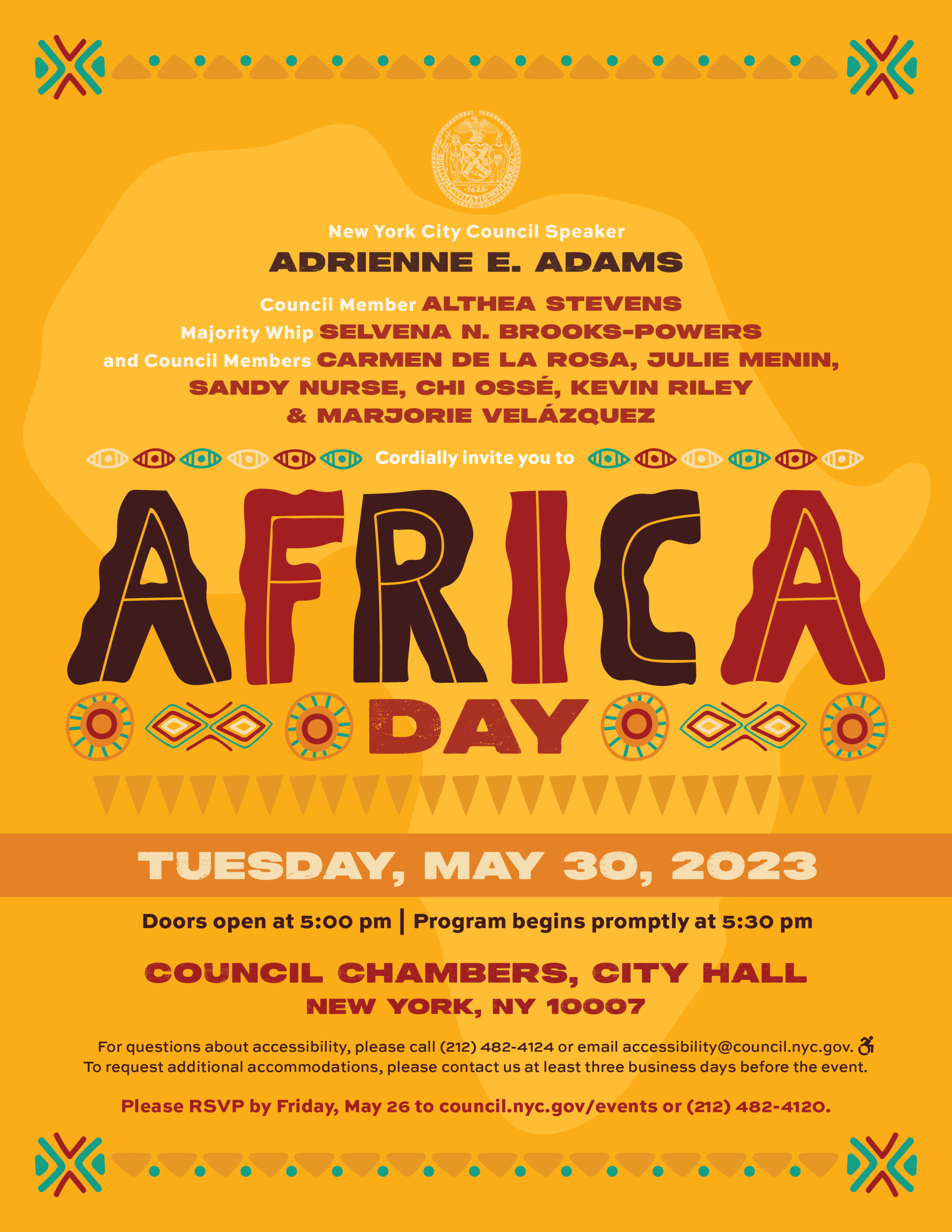 Africa Day 2023 Flyer