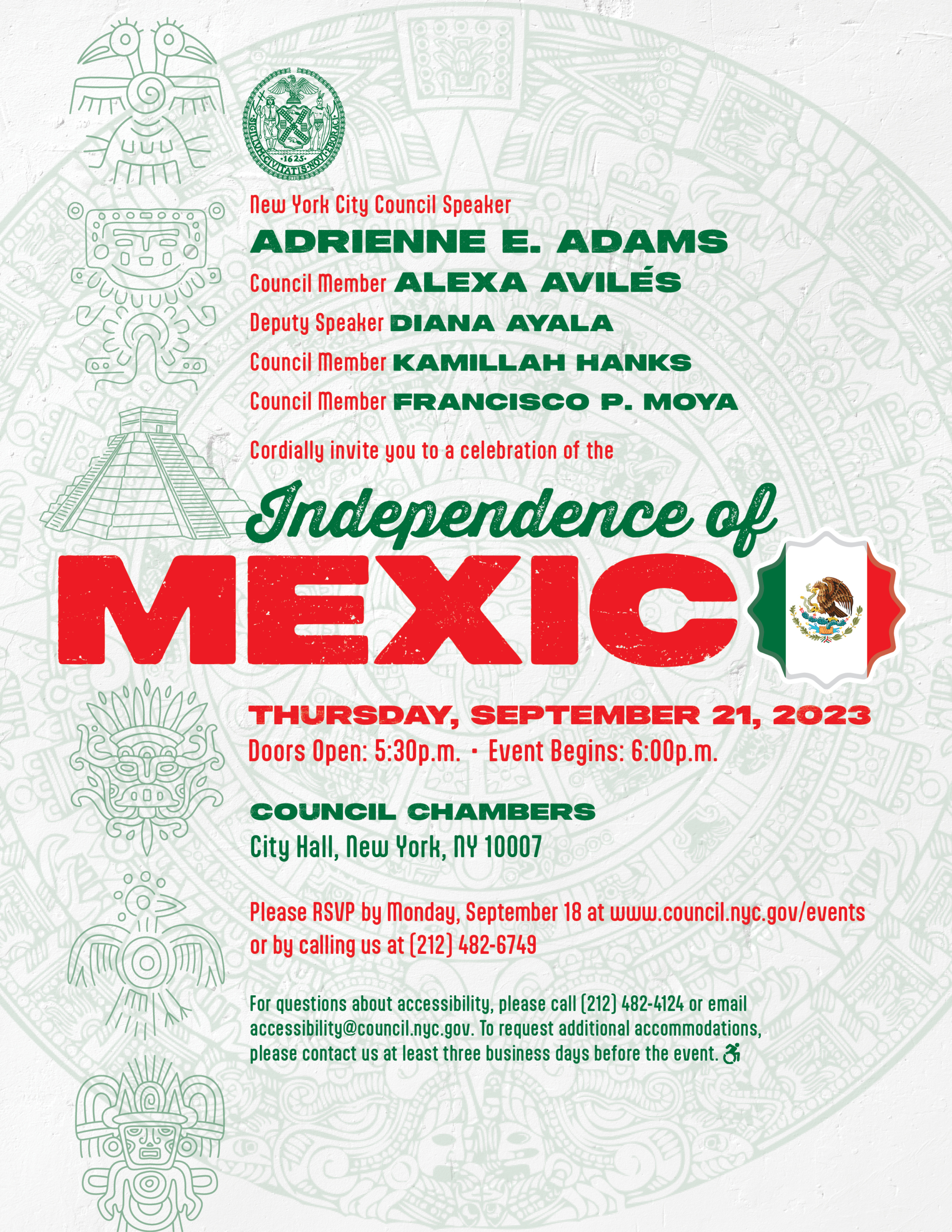 Mexican Independence 2023 Flyer
