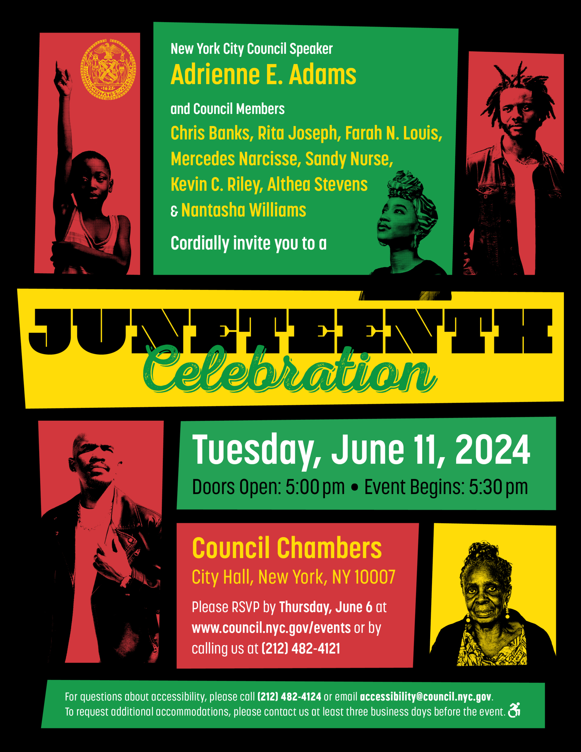 Juneteenth Celebration 2024 Flyer