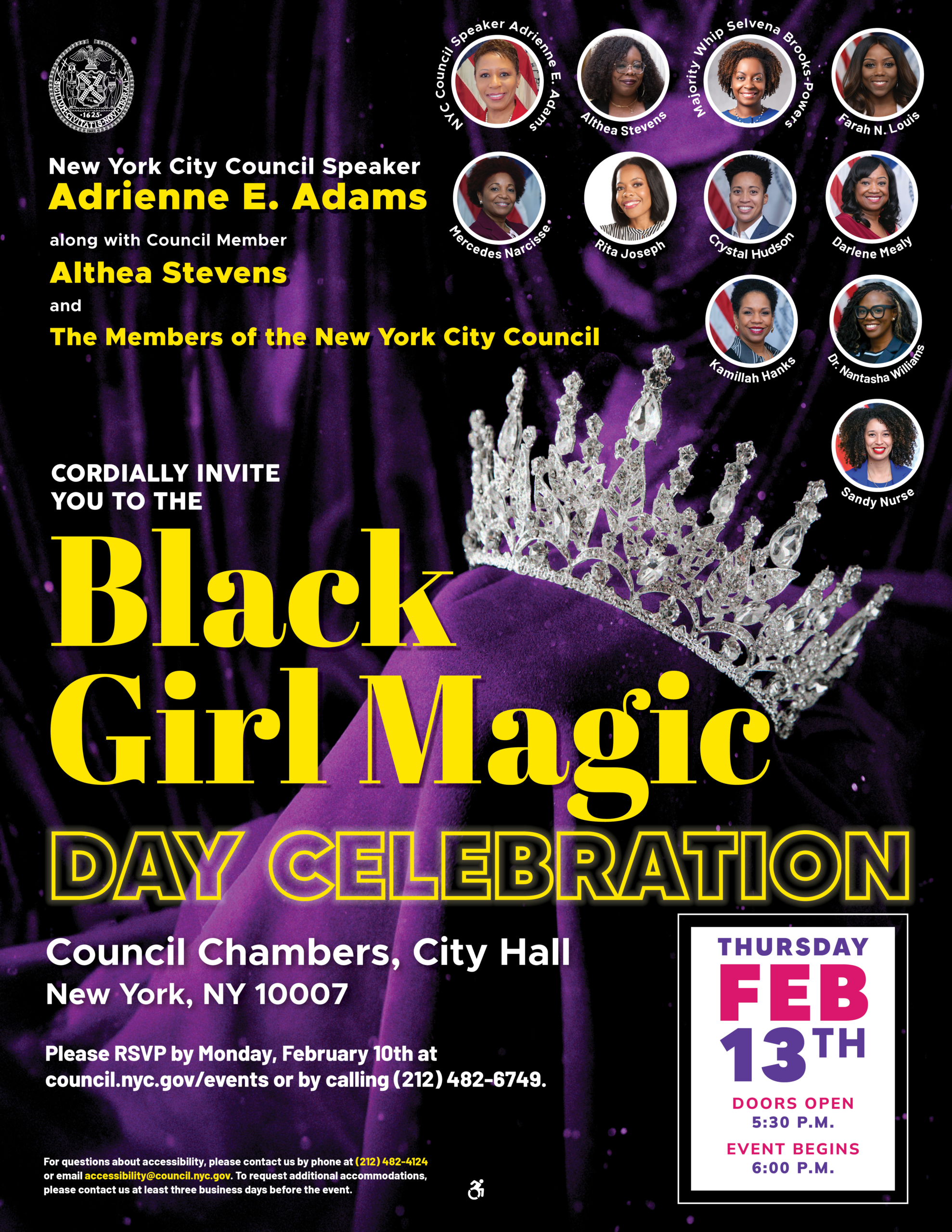 Black Girl Magic Day Celebration 2025 Flyer