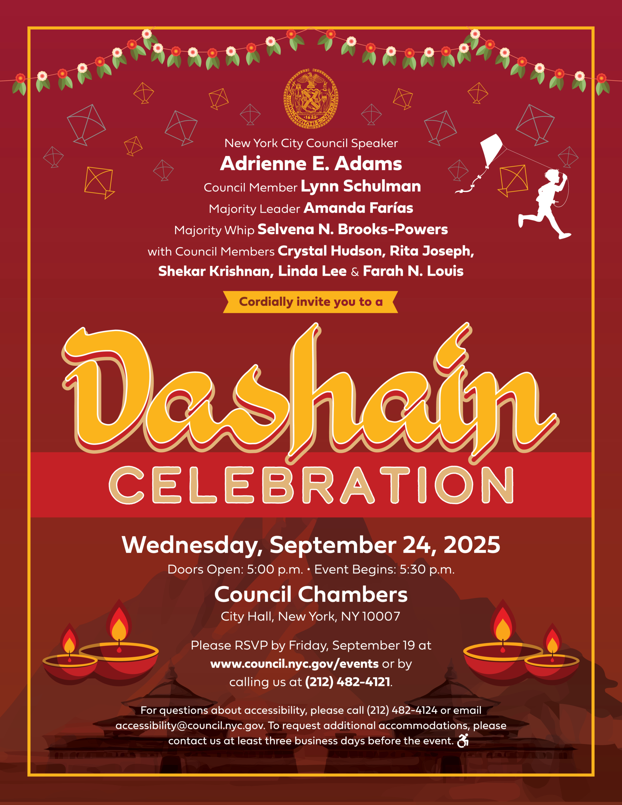 Dashain Celebration 2025 Flyer