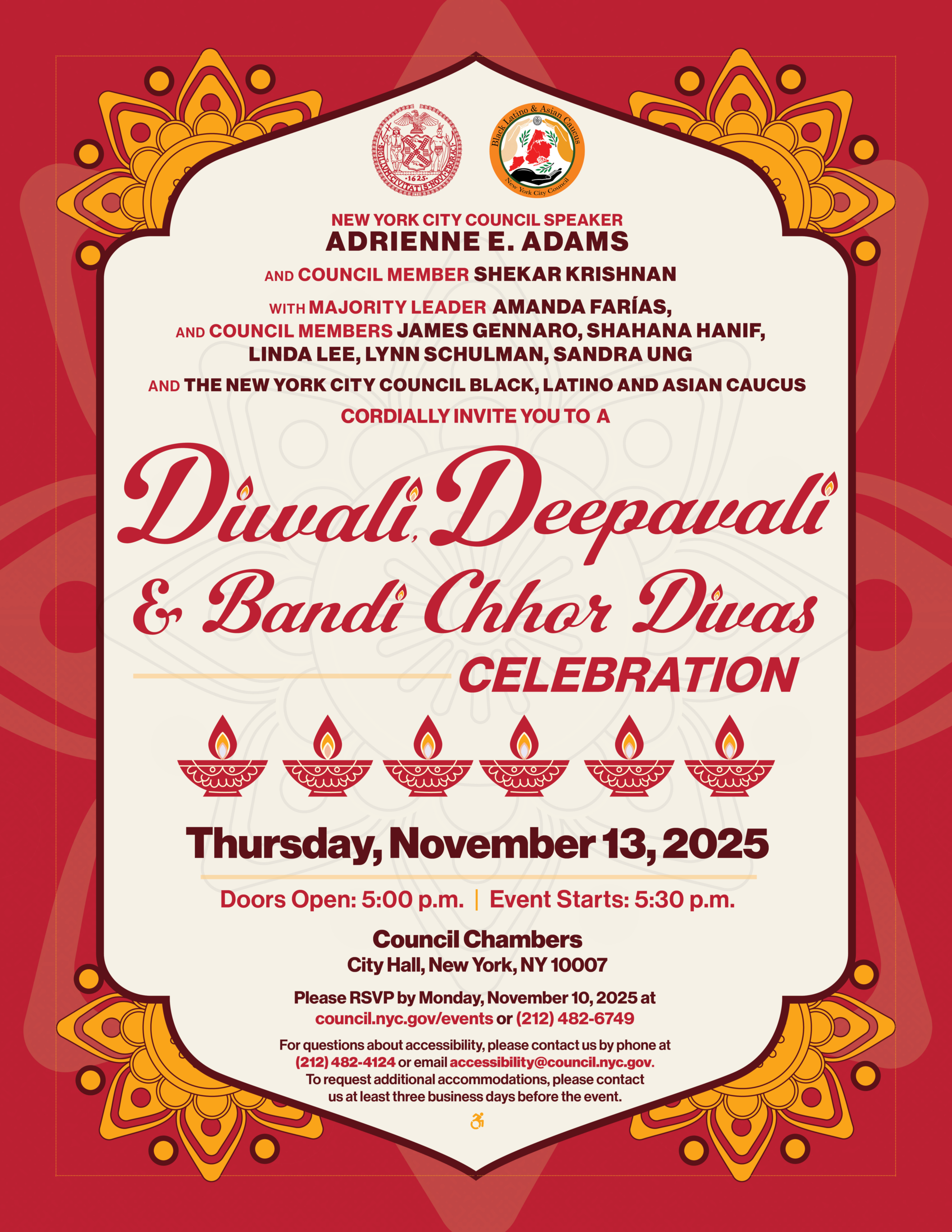 Diwali 2025 Flyer