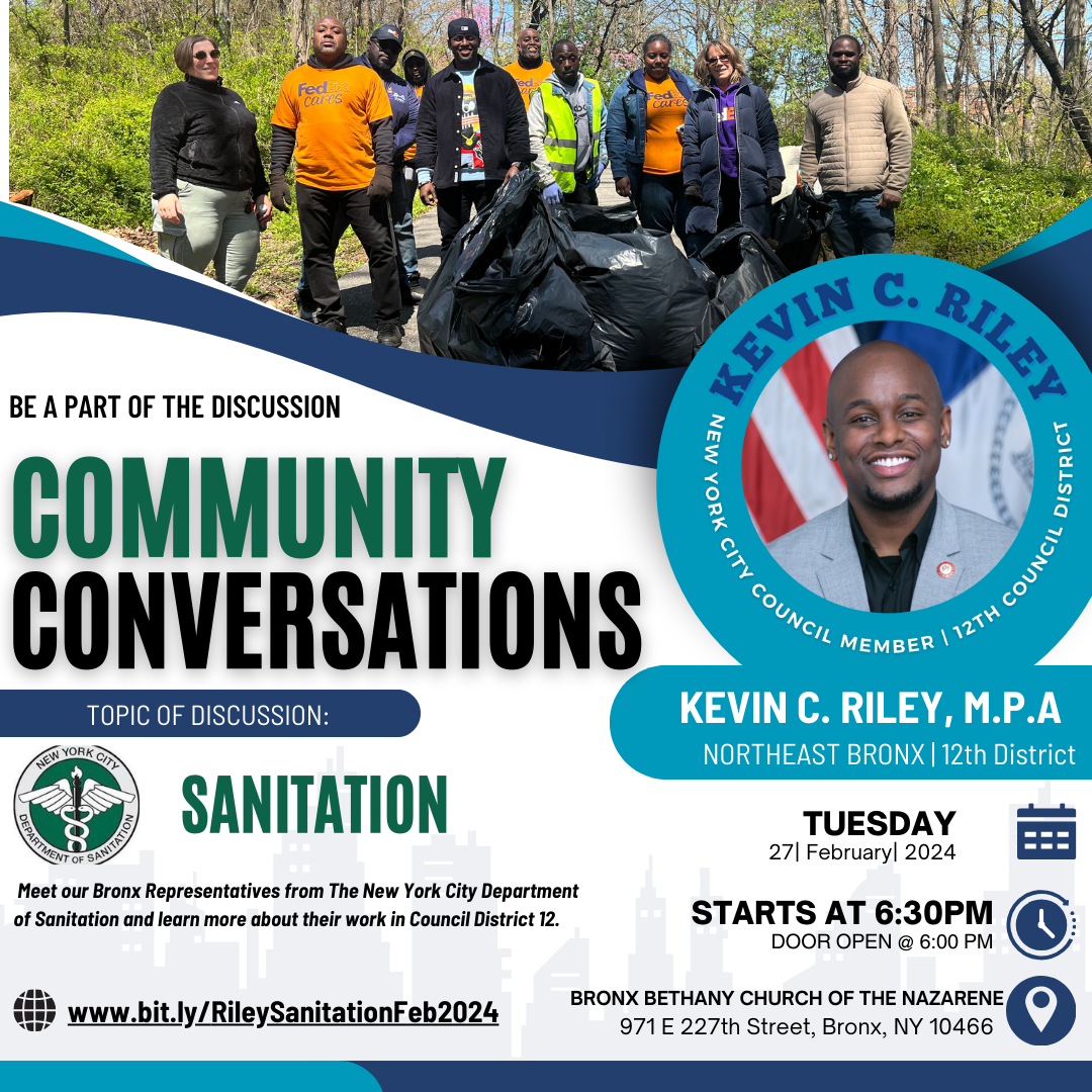 Community Conversations Kevin Riley   2024 Sanitation  