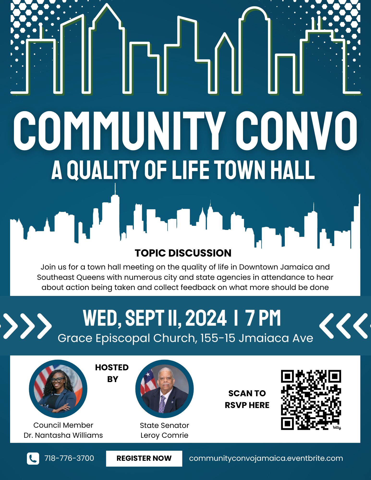 Updated town hall meeting, Sep 11