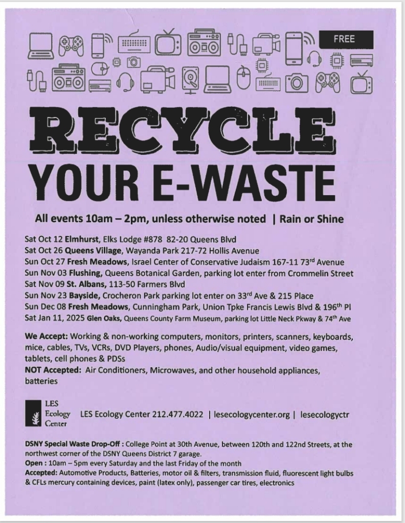 Rcycle E waste event