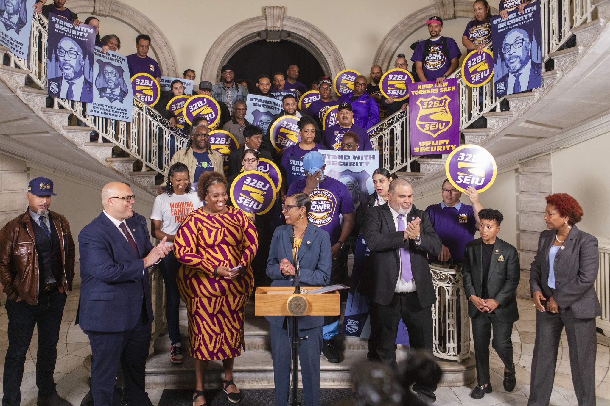 Speaker Adrienne Adams, Council Member Crystal Hudson Introduce the Aland Etienne Safety and Security Act in Honor of Fallen Security Officer