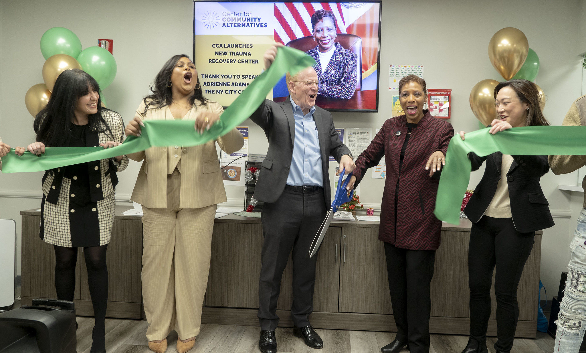 Speaker Adams, Council Members, and CCA Celebrate Opening of New Trauma Recovery Center