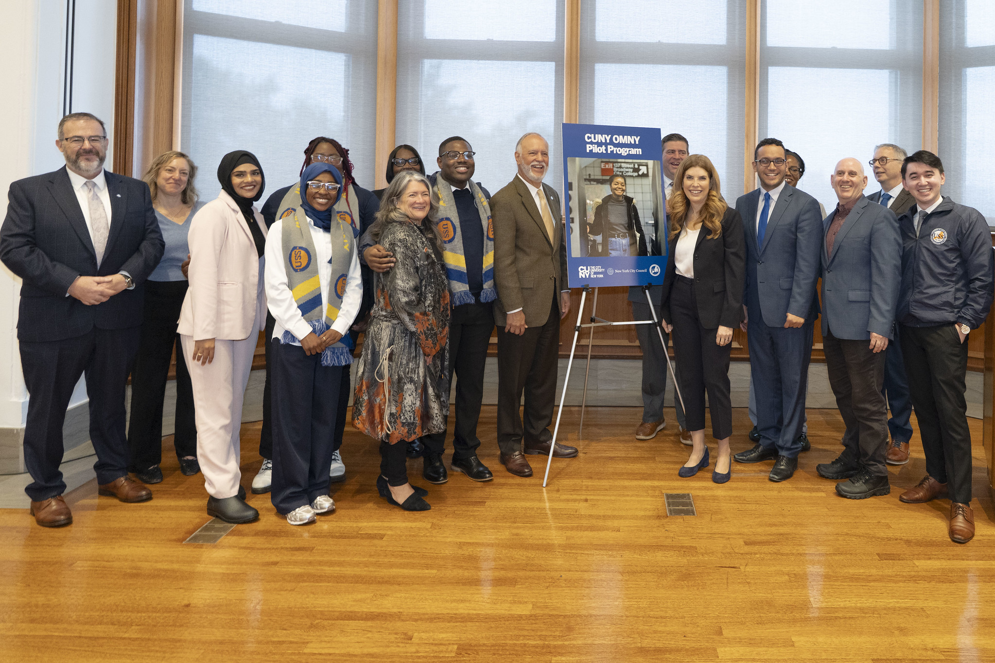 New York City Council and CUNY Announce Launch of New Pilot Program Giving Free, Unlimited OMNY Cards to Students