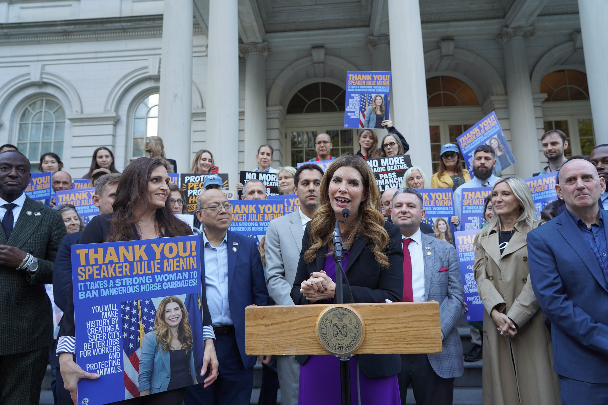 Speaker Julie Menin Announces New York City Council Will Vote on Romanch’s Law